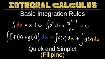 Basic Integration Rules, Problems, Formulas, Indefinite Integral, Integral Calculus