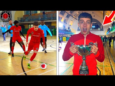 I Played in a PRO Football Tournament & THIS Happened... (Futsal Skills & Goals)