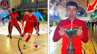 I Played in a PRO Football Tournament & THIS Happened... (Futsal Skills & Goals)