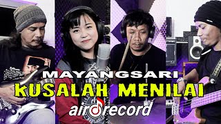 Video voorbeeld van "Mayangsari - Kusalah Menilai | ROCK COVER by Airo Record ft Merisma"