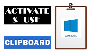 how to use and activate windows 10 clipboard | advance copy paste history