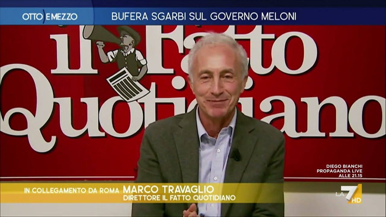 Dimissioni Sgarbi, Travaglio: 