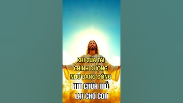 🍀CẦU NGUYỆN BUỔI SÁNG CHO CÔNG VIỆC THUẬN LỢI & MỞ CỬA TÀI CHÍNH – XIN CHÚA BAN ƠN DỒI DÀO