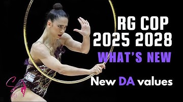 RG CoP 2025 2028 WHAT’s NEW | New Apparatus Difficulty (DA) values
