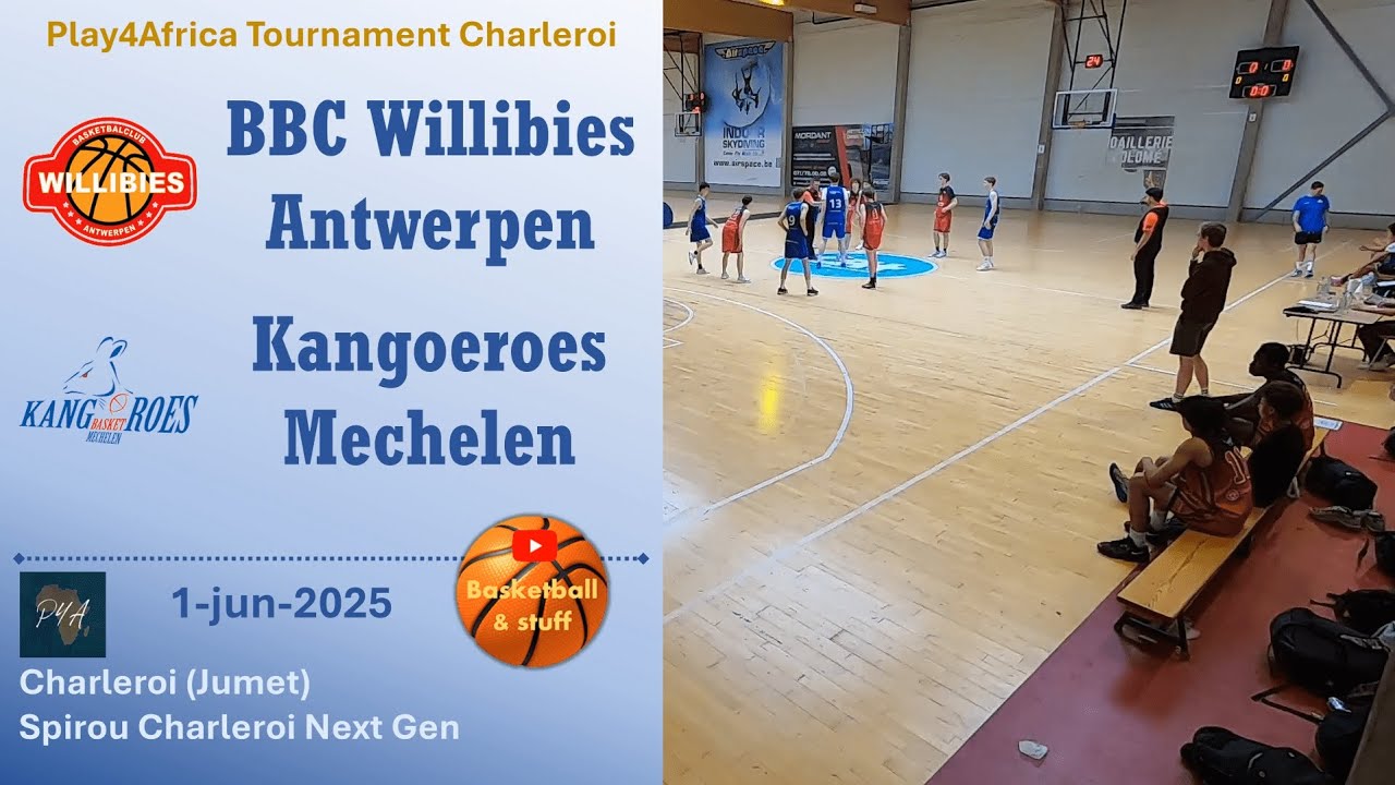 2025-06-01 BBC Willibies Antwerpen - Kangoeroes Mechelen - U16 Play4Africa