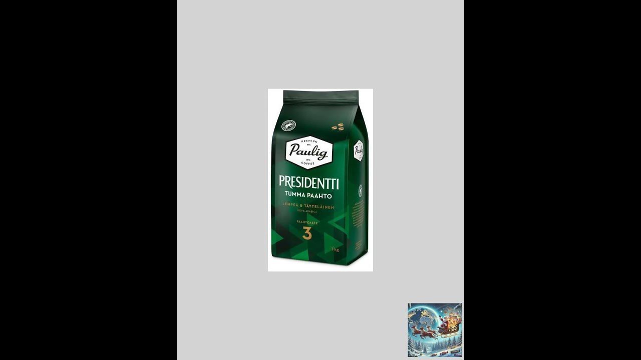Paulig Presidentti Dark Roast Coffee Beans 1kg Paulig Presidentti Dark Roast Coffee Beans 1kg