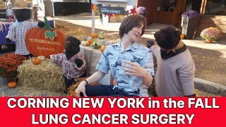 #125 LUNG CANCER DOCTOR ,TINY HOUSE COMPLETE OUTSIDE and a MISH MASH OF ROCHESTER, CORNING visits