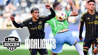 LAFC vs. Seattle Sounders MLS Highlights | FOX Soccer by FOX Soccer 15,214 views 1 month ago 5 minutes, 8 seconds