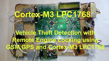 Vehicle Theft Detection with Remote Engine Locking using GPS,GSM and Cortex M3