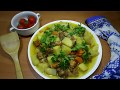 Вкусное жаркое в трехлитровой банке: все сложила и забыла =)