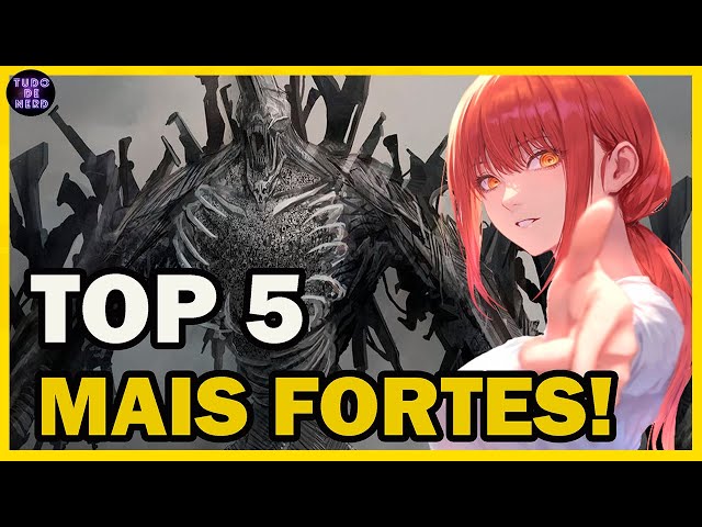 TOP 10 PERSONAGENS MAIS FORTES DE CHAINSAW MAN - ATUALIZADO 