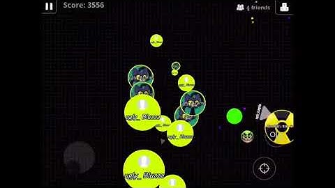 Agar.io-Mobile Azarna＆Bluzza Split Running