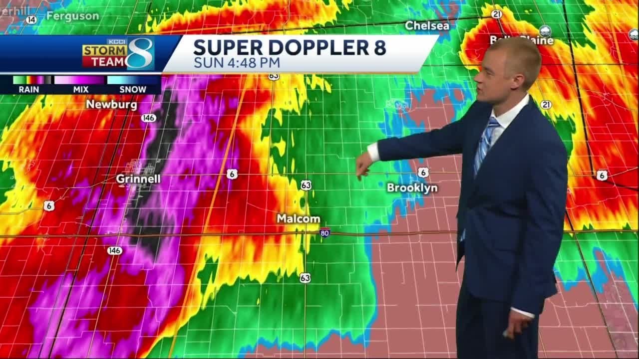 Severe Thunderstorm Watch issued for much of southern and eastern Iowa ...