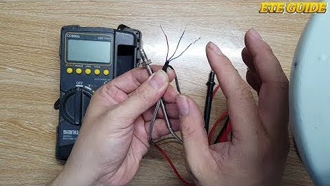 Nhận diện và đo đạc cảm biến nhiệt độ PT100 - RTD nhiệt điện trở kim loại