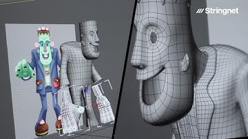 Desarrollo de Animación 3D | Stringnet -  Producción Audiovisual