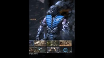 MKXL SUB ZERO Select Screen Animation