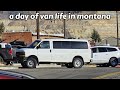 Just a Day of Van Life in Butte, Montana