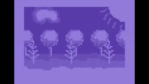 Another test of softsprites in 80x50 resolution, now displaying my fantastic artistic talent :)