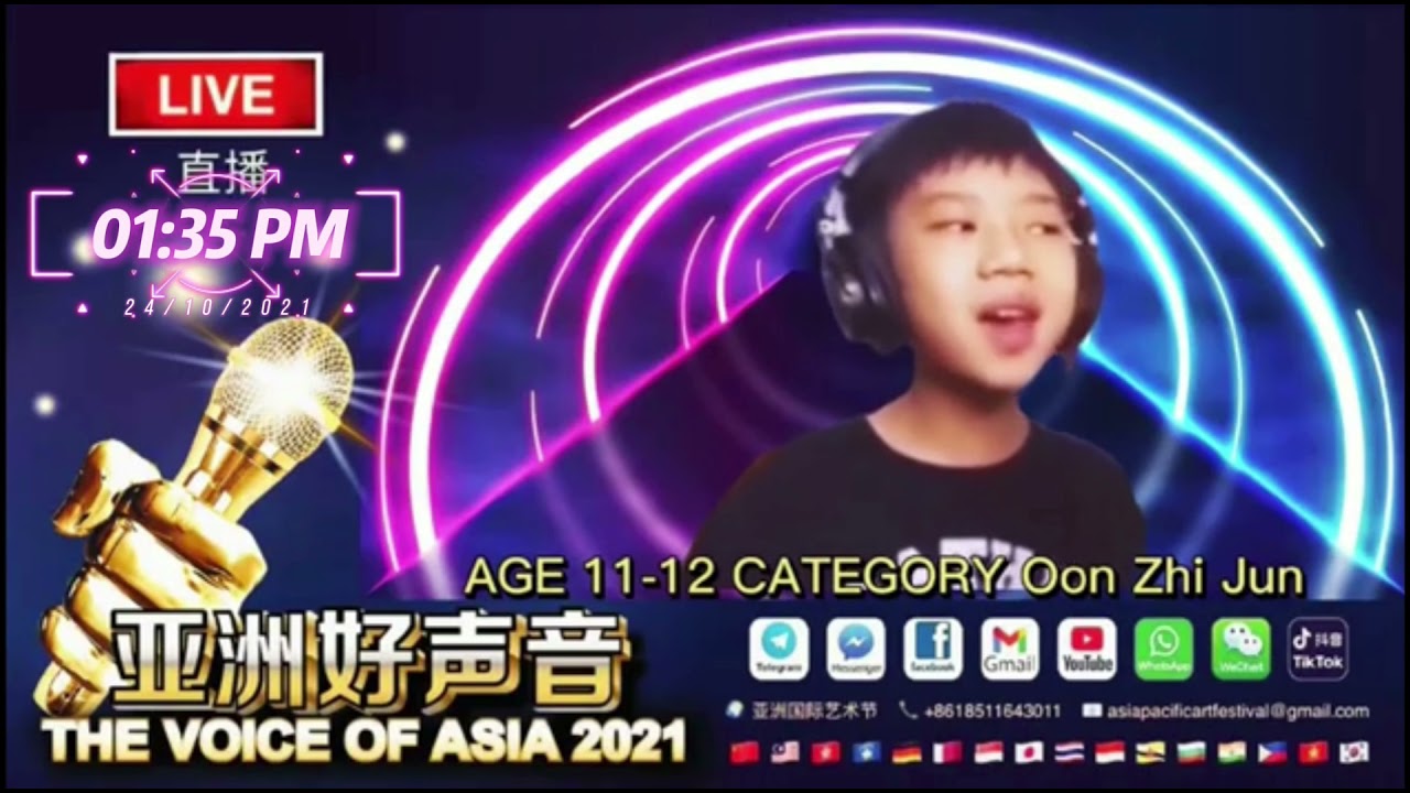 2021亚洲好声音🎤 THE VOICE OF ASIA - YouTube image