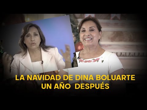 La navidad de Dina Boluarte: hace un año decía que sufría y hoy rie como si nada hubiera pasado