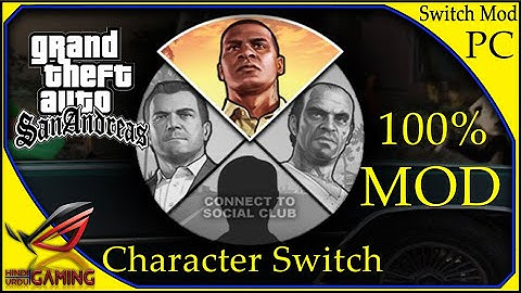 How to install Character Switch Mod in GTA San Andreas || PC || Hindi Urdu