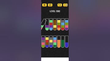 water sort puzzle - level 1263