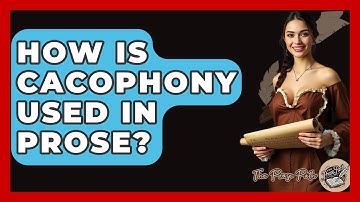 How Is Cacophony Used In Prose? - The Prose Path