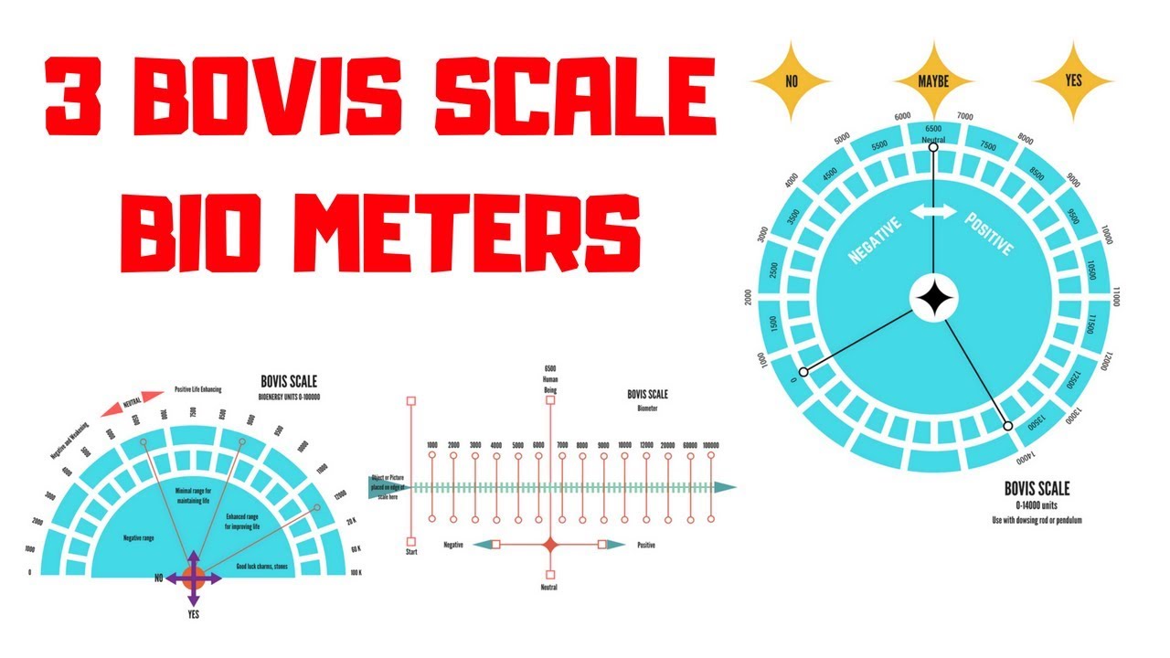 Bovis Scale Dowsing Chart