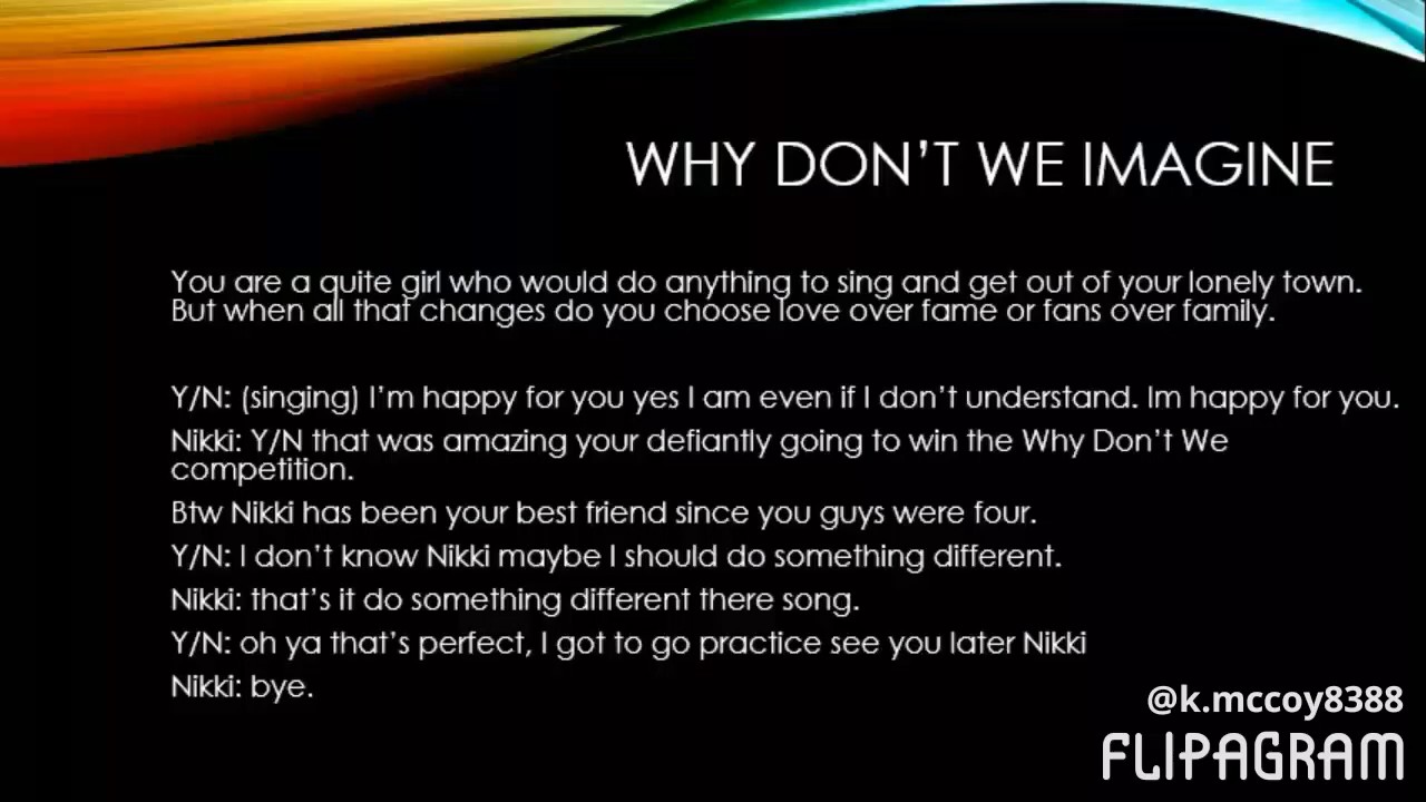 Why Don't We Imagine part.1 - YouTube