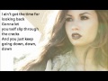 Demi Lovato - Mistake (Lyrics)