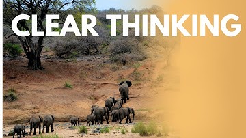 Clear Thinking by Shane Parrish | Audiobook summary