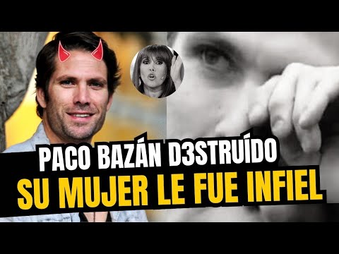Paco Bazán explotó por ampay de su esposa saliendo del hostal con su amant3