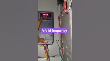 vfd frequency settings #electrical #current