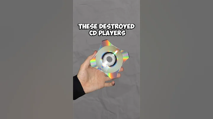 Weird CD shapes that actually played music #nostalgia