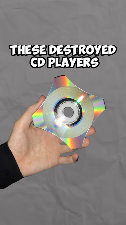Weird CD shapes that actually played music #nostalgia