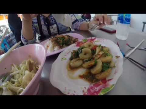 Bangkok Street Food under $10 USD   Chicken Mint, Won Ton, Beef Noodle