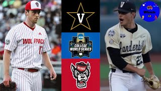 #4 Vanderbilt vs NC State | College World Series Winners Bracket | 2021 College Baseball Highlights