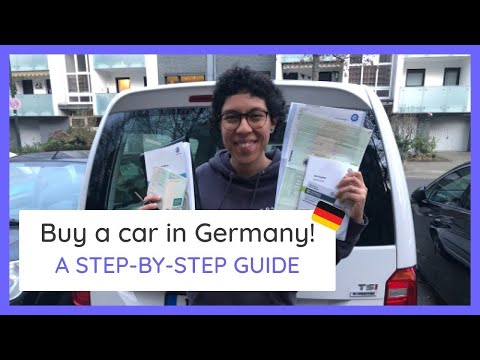 Easy Step-By-Step Process To BUYING YOUR CAR In Germany