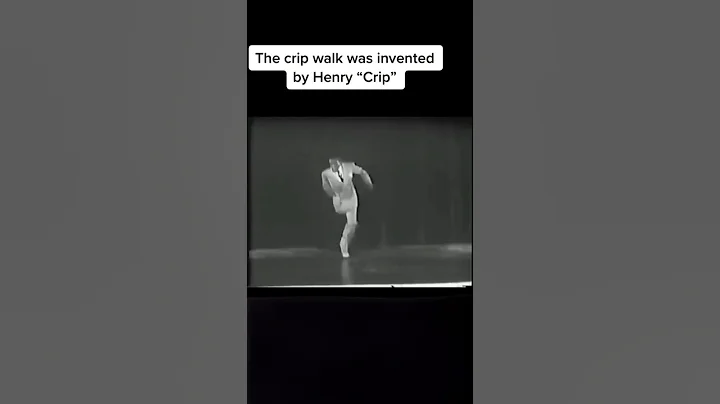 No….the crip walk was not created by a gang. Learn the real origin. #HenryCripHeard