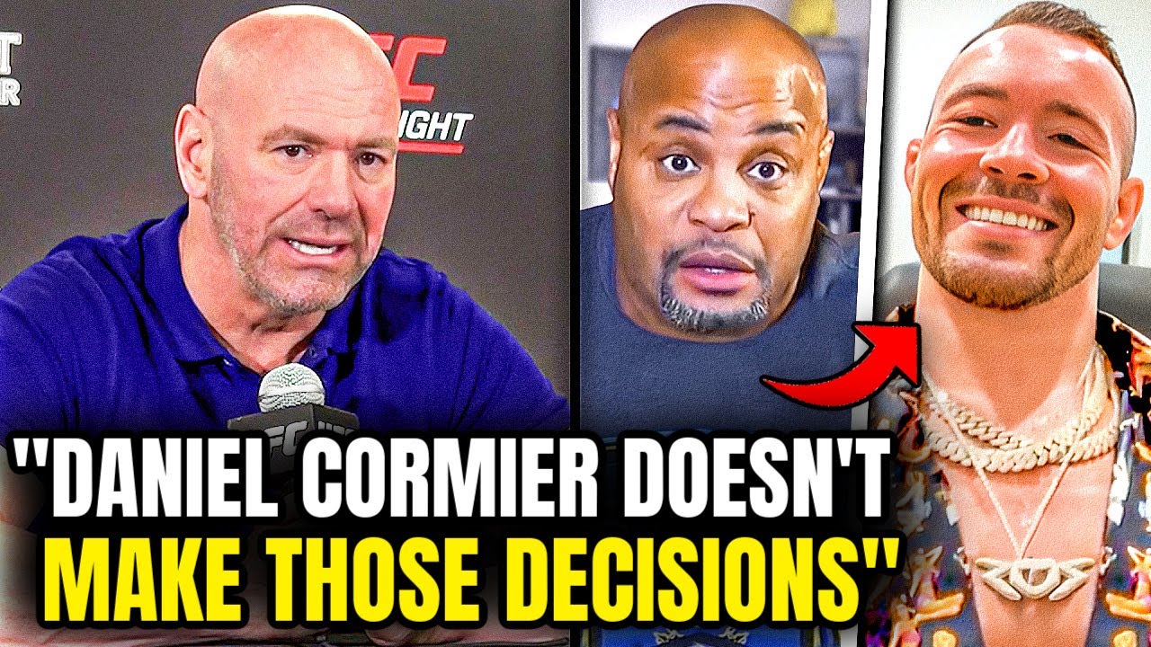 Dana White RESPONDS To Cormier Title Shot Comment! DOUBLES DOWN On Covington!