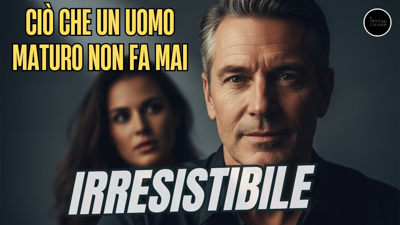 Le CINQUE ABITUDINI di un UOMO MATURO che la renderanno OSSESSIONATA