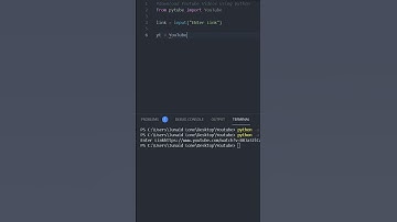 Download Youtube Videos in Less than 50 Seconds with Python #Shorts