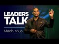 Leaders talk with medhi souci