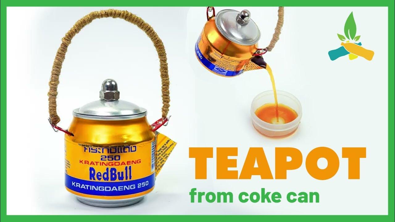 Recycle cans into teapots Recycle Craft YouTube