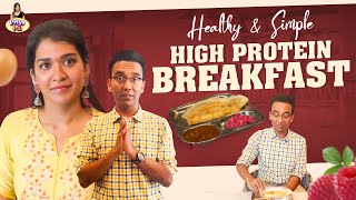 Simple Healthy Breakfast With Good Protein 😋💪| Priya Pal (Tamil)