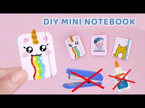 Video [Quyensachnho] Cách làm sổ tay Mini chỉ với Kéo và... - youtube