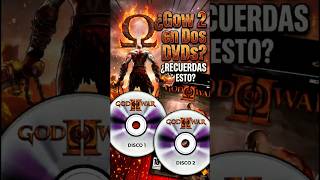 ¿Recuerdas cuando GOW 2 venía en 2 discos? 🔥
