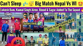 4 Changes In Nepal Squad, WestIndies & Nepal National Cricket Team Training Hard 🔥