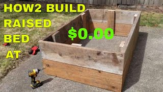 Build A Cheap & Easy Garden Bed From Scrap Wood by Handyman Jeff 832 views 10 months ago 6 minutes, 2 seconds