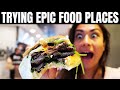 Trying Epic Food Places.